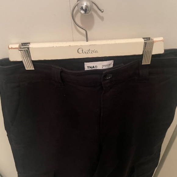TNA Black Canvas Cargo Pants - Picture 5 of 8